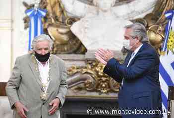 Distinguido en Buenos Aires, Mujica pidió a los argentinos “que se quieran un poco más” - Montevideo Portal