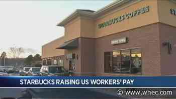 Starbucks boosts pay for US workers