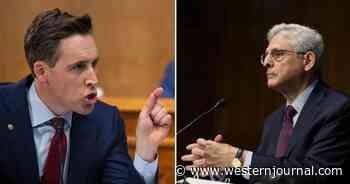 Watch: Sen. Hawley Destroys AG Garland in 92 Seconds, Catches Him Red-Handed on Loudoun Rape Case