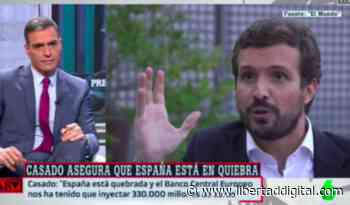 Pedro Sánchez llama "desleal" a Casado horas después del pacto - Libertad Digital