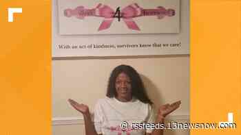 MAKING A MARK: Woman makes care kits for people with breast cancer
