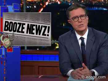 See Colbert take on alcohol marketing in ‘Booze Newz’ segment