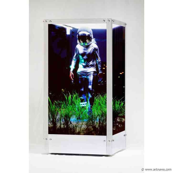 Beeple Returns to Christie’s with Physical Sculpture Following $69 M. NFT Sale