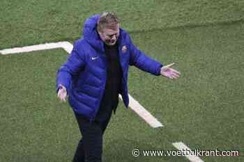 Spelers van Barcelona hebben mooie woorden voor Koeman na ontslag