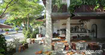 foliage façade keeps yên architecture's bonte café cool in vietnam - Designboom