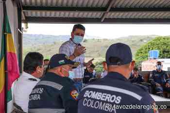 En Tarqui, Altamira, Elías y Santa María se fortalecerán los Cuerpos de Bomberos - Noticias