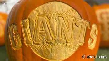 Professional carver shares steps for engraving intricate pumpkin designs