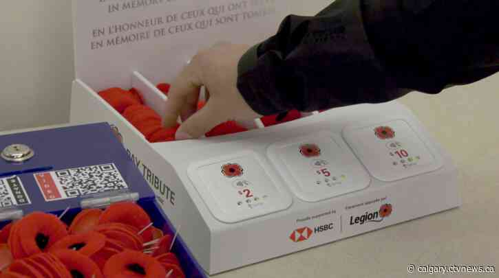 Lethbridge Legion poppy campaign underway with QR codes for easy donation option