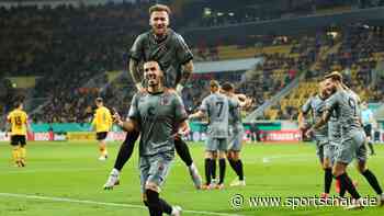 St. Pauli gewinnt Pokal-Krimi bei Dynamo Dresden - Sportschau
