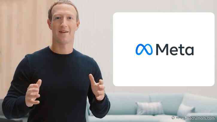 Facebook Changes Its Name to 'Meta'