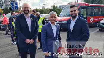 Hackney leaders mark ULEZ expansion at Olympic Park - Hackney Gazette
