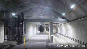 Inside the 'historic' tunnels under Sydney Harbour which will slash travel times for commuters