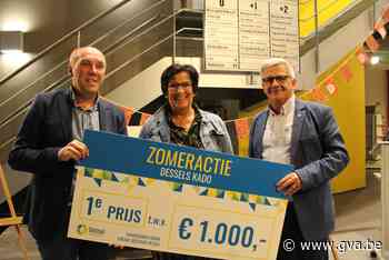 Nicole Nijs wint hoofdprijs 'Zomeractie Dessels Kado' (Dessel) - Gazet van Antwerpen