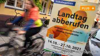 Volksbegehren "Landtag abberufen": Kaum Unterstützung im Kreis Neu-Ulm