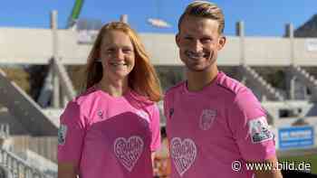 Am Sonntag spielt Jena gegen Chemnitz in Pink: Mit Tor-Gier zum Sieg. - BILD