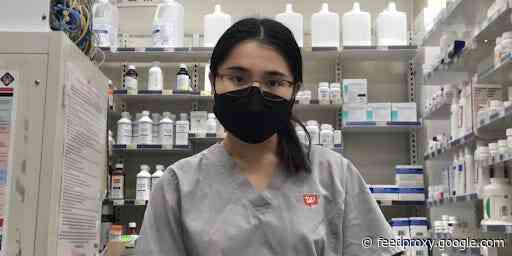 I'm a pharmacy student working at Walgreens. Most people getting the COVID booster shot are excited, but our pharmacy is severely understaffed.