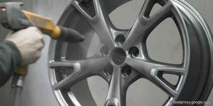 How wheels are professionally powder-coated