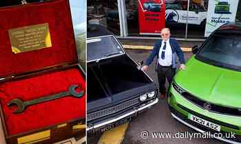 Gloucester mechanic, 90, retires after 75 years with the same firm and gets a SPANNER as a gift - Daily Mail