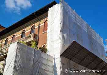 Nel centro di Gallarate si moltiplicano i ponteggi ei restauri - varesenews.it