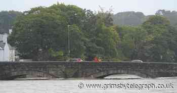 Cross-border railway line closed as bridges 'washed away' in flood - Grimsby Live - Grimsby Live
