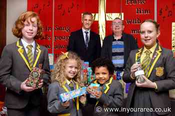 Cheadle Hulme school thanked for their donations to local food bank - In Your Area