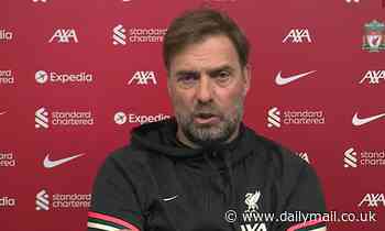 Jurgen Klopp admits he has 'not happy' players in his Liverpool squad