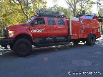Verizon unveils 'THOR' vehicle in NYC on National First Responder's Day