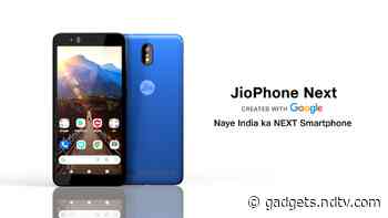 JioPhone Next Price in India Revealed: Starts at Rs. 1,999 With Financing