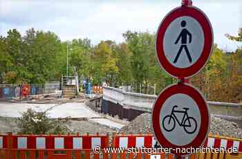 Marodes Bauwerk in Korntal - Brücke bleibt bis ins neue Jahr gesperrt - Stuttgarter Nachrichten