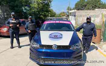 En funcionamiento primera patrulla de policía de género - El Sol de Cuernavaca