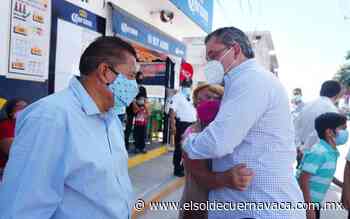 Se inauguran pavimentaciones en colonias de Jiutepec - El Sol de Cuernavaca