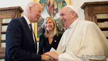 Biden jokes with Pope about drinks, age, Satchel Paige