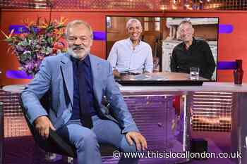 Graham Norton Show welcomes Barack Obama, Bruce Springsteen and more