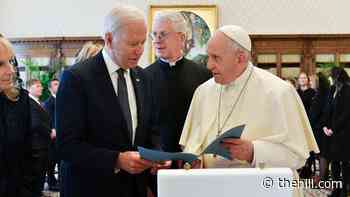 Biden says Pope Francis thinks he should keep receiving communion