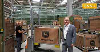 Nachfrage bei John Deere steigt: Neues Lager in Bruchsal kommt schon an Grenzen - BNN - Badische Neueste Nachrichten