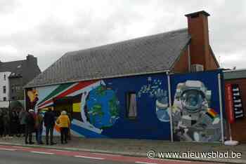 Muurschildering sluit tijdperk van 11.11.11 af