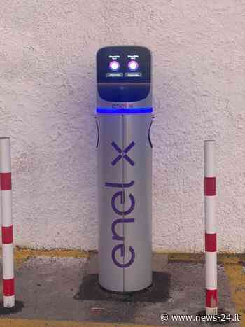 Minturno. Spuntano in area Monte d'Oro le prime due colonnine di ricarica elettrica - news-24.it