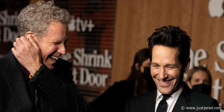 Paul Rudd & Will Ferrell Premiere 'The Shrink Next Door' in NYC