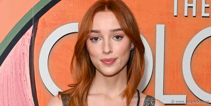 Phoebe Dynevor Welcomed Her Change of Wardrobe For New Movie 'The Colour Room'