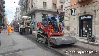 Bari, al via i lavori per il nuovo asfalto in via Andrea da Bari: stop alle auto per tre isolati e traffico i… - La Repubblica