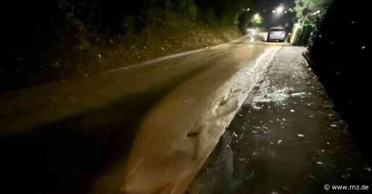 Heidelberg:  Untere Rombach unterspült (Update)