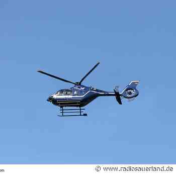 Hubschrauber über Meschede sorgt für Aufsehen - Radio Sauerland