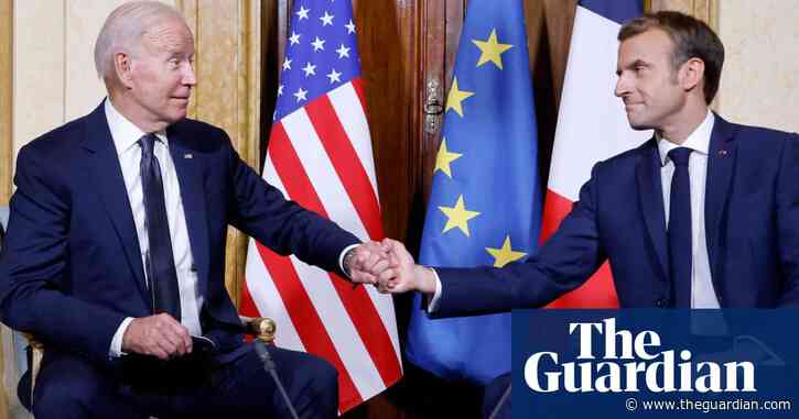 Biden tells France the US was 'clumsy' in its handling of Aukus deal – video