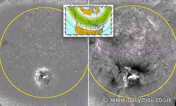 Auroras will be visible across the northern US, from Pennsylvania to Iowa to Oregon, this weekend