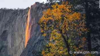 California's record rain re-ignites Yosemite's famed 'firefall'