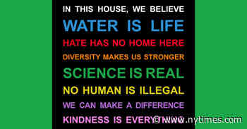 ‘In This House’ Yard Signs, and Their Curious Power