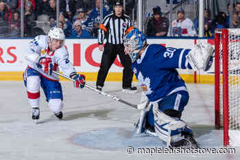 Outworked and outclassed, Toronto Marlies suffer shutout loss to Laval - Maple Leafs Hotstove - Maple Leafs Hot Stove