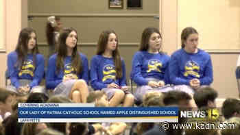Our Lady of Fatima Catholic School Named Apple Distinguished School - FOX 15