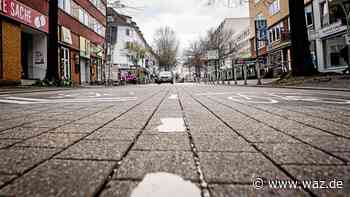 Ärger wegen abgeplatzter Farbe auf Radstraßen in Essen - WAZ News