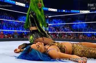 Shotzi Blackheart beats down Sasha Banks after facing Charlotte Flair